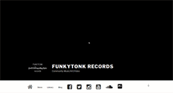 Desktop Screenshot of funkytonkrecords.com